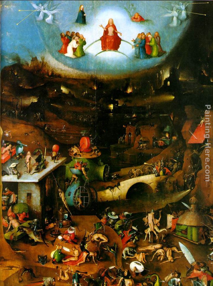 Last Judgement, central panel of the triptych